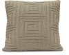 Stone Concentric Throw Pillow