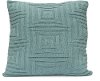 Blue Cloud Concentric Throw Pillow