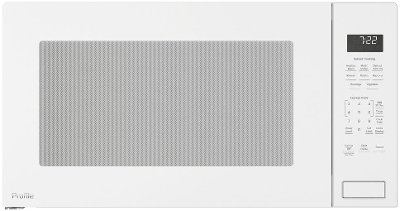 PEB7227DLWW GE Profile Countertop Microwave - 2.2 Cu. Ft. White