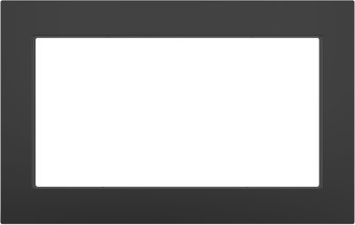 JX7227DLBB GE Profile 27 Inch Microwave Trim Kit for GE Microwave - Black