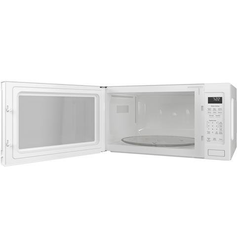 PES7227DLWW GE Profile Countertop Microwave - 2.2 Cu. Ft. White-3