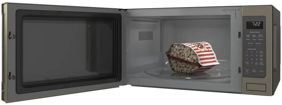 PES7227ELES GE Profile Countertop Microwave - 2.2 cu. ft. Slate-2