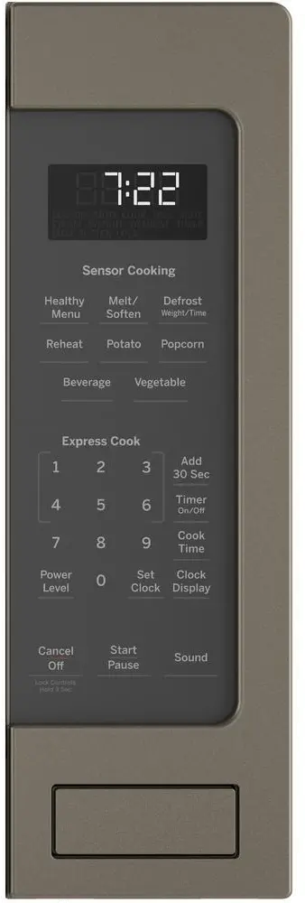 PES7227ELES GE Profile Countertop Microwave - 2.2 cu. ft. Slate-3