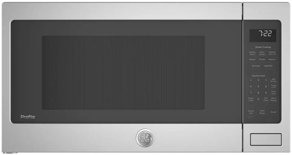 PES7227SLSS GE Profile Countertop Microwave - 2.2 cu. ft. Stainless Steel-1