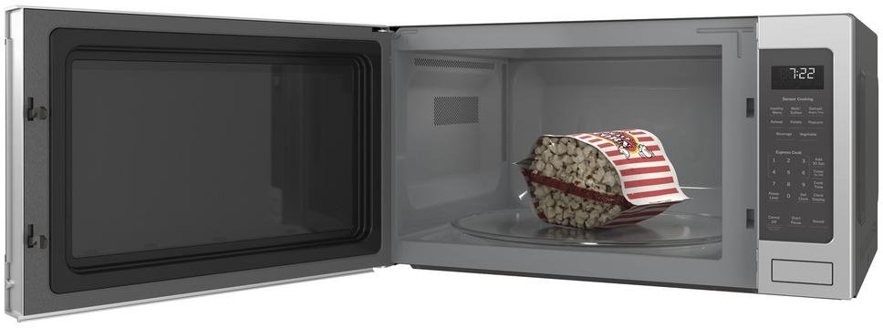 PES7227SLSS GE Profile Countertop Microwave - 2.2 cu. ft. Stainless Steel-4