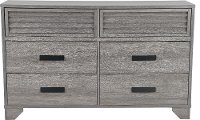 Casual Contemporary Gray Dresser - Sarter