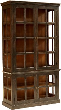 Casual Classic Brown Door Bookcase - Brix