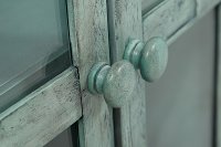 Casual Rustic Surfside Blue Cabinet - Rustic Shores-4