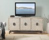 Modern Cream 3-Door Credenza - Dayton-5