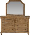 Clearance Classic Toffee Brown Dresser - Brussels