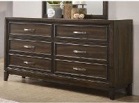 Contemporary Chocolate Brown Dresser - Tremont