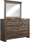 Clearance Rustic Modern Driftwood Brown Youth Dresser - Fairfax