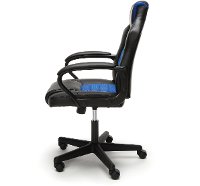 Blue and Black Racing Style Gaming Chair - Essentials-3