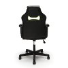 Neon Green and Black Racing Style Gaming Chair - Essentials-4