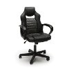 Gray and Black Racing Style Gaming Chair - Essentials