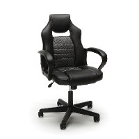 Gray and Black Racing Style Gaming Chair - Essentials