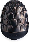 LDFIN Pewter Metallic Finial Large Airome Ultrasonic Oil Diffuser - Candle Warmers