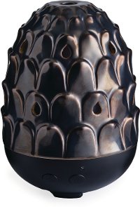 Pewter Metallic Finial Large Airome Ultrasonic Oil Diffuser - Candle Warmers