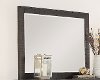 2622-04/MIRROR Clearance Rustic Contemporary Weathered Brown Mirror - Montana