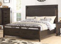 2622/STORAGEBED6/6 Rustic Contemporary Brown King Storage Bed - Montana-2