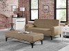 Serta Convertible Sofa and Ottoman - Melanie-4