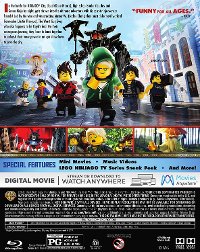 The Lego Ninjago Movie (Blu-ray + DVD + Digital HD)