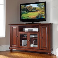KF10006DMA Mahogany 48 Inch Corner TV Stand - Cambridge