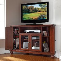 KF10006DMA Mahogany 48 Inch Corner TV Stand - Cambridge-2