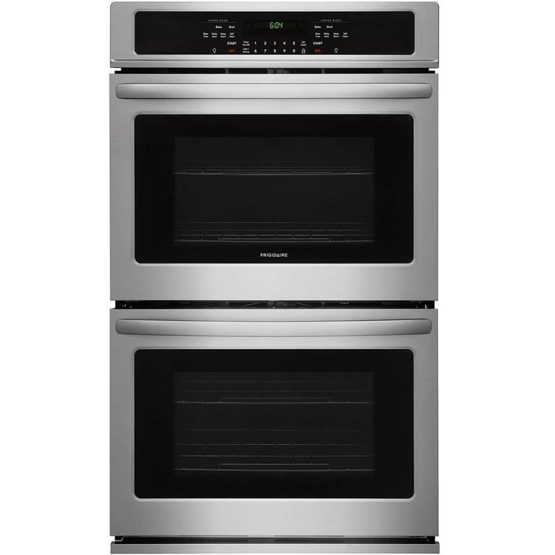 Frigidaire 27 Inch Double Wall Oven 7 6 Cu Ft Stainless Steel Frigidaire 27 Inch Double Wall Oven 7 6 Cu Ft Stainless Steel