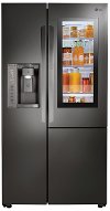LSXC22396D LG 22 cu. ft. Side-by-Side Refrigerator Counter Depth- Black Stainless Steel