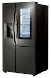 LSXC22396D LG 22 cu. ft. Side-by-Side Refrigerator Counter Depth- Black Stainless Steel-6