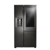 LSXC22396D LG Counter Depth Side by Side Door-in-Door Refrigerator - 21.74 cu. ft., 36 Inch Black Stainless Steel-2