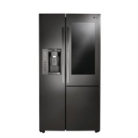 LSXC22396D LG Counter Depth Side by Side Door-in-Door Refrigerator - 21.74 cu. ft., 36 Inch Black Stainless Steel-2