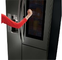 LSXC22396D LG Counter Depth Side by Side Door-in-Door Refrigerator - 21.74 cu. ft., 36 Inch Black Stainless Steel-8