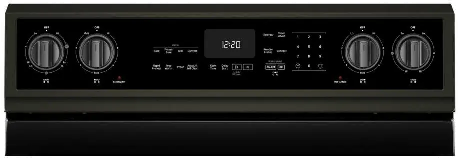WFE975H0HV Whirlpool Electric Range - 6.4 cu. ft. Black Stainless Steel-3