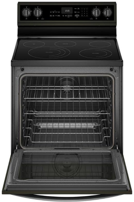 WFE975H0HV Whirlpool Electric Range - 6.4 cu. ft. Black Stainless Steel-4