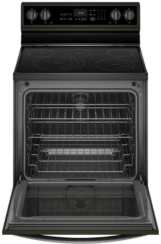 WFE975H0HV Whirlpool Electric Range - 6.4 cu. ft. Black Stainless Steel-4