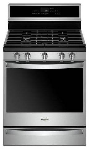 WFG975H0HZ Whirlpool Gas Range - 5.8 cu. ft. Fingerprint Resistant Stainless Steel-1
