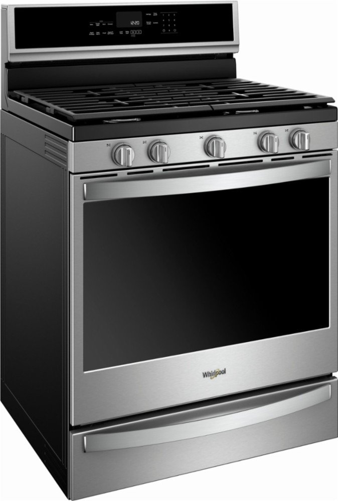 WFG975H0HZ Whirlpool Gas Range - 5.8 cu. ft. Fingerprint Resistant Stainless Steel-2