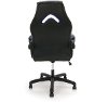 Blue and Black Leather Gaming Chair - Essentials -4