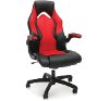 Red and Black Leather Gaming Chair - Essentials