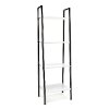 Black and White 4 Shelf Bookcase - Essentials