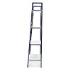 Blue and White 4 Shelf Bookcase - Essentials -3
