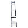 Blue and White 4 Shelf Bookcase - Essentials -5