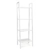 White 4 Shelf Bookcase - Essentials