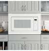PEB7227+JX7227-W/W GE Profile Series Built-in Microwave and Trim Kit - White-2