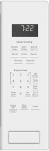PEB7227+JX7227-W/W GE Profile Series Built-in Microwave and Trim Kit - White-3