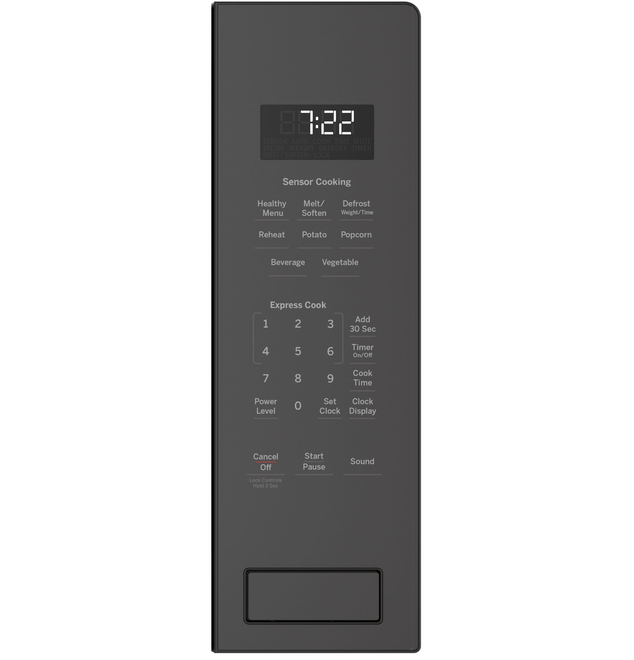 PEB7227+JX7227-S/S GE Profile Countertop Microwave and Trim Kit - Stainless Steel-2