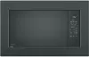 PEB7227+JX7227-BSS GE Profile Countertop Microwave with Trim Kit - Black Slate