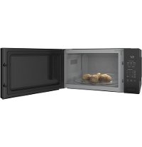 PEB7227+JX7227-BSS GE Profile Countertop Microwave with Trim Kit - Black Slate-3